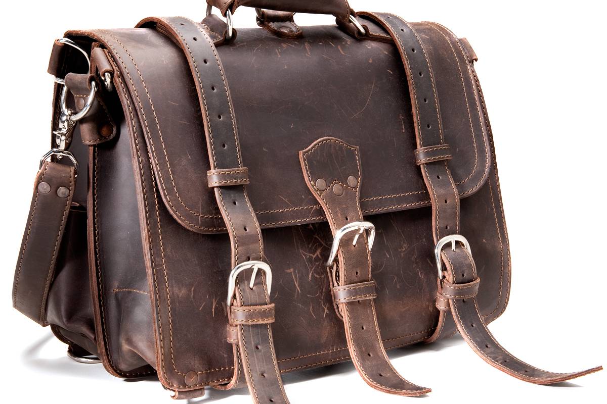 LXRY Magazine Saddleback Leather Bag