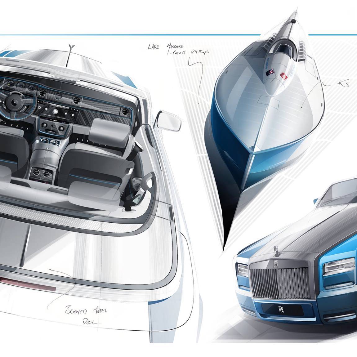LXRY Mag Rolls-Royce Waterspeed