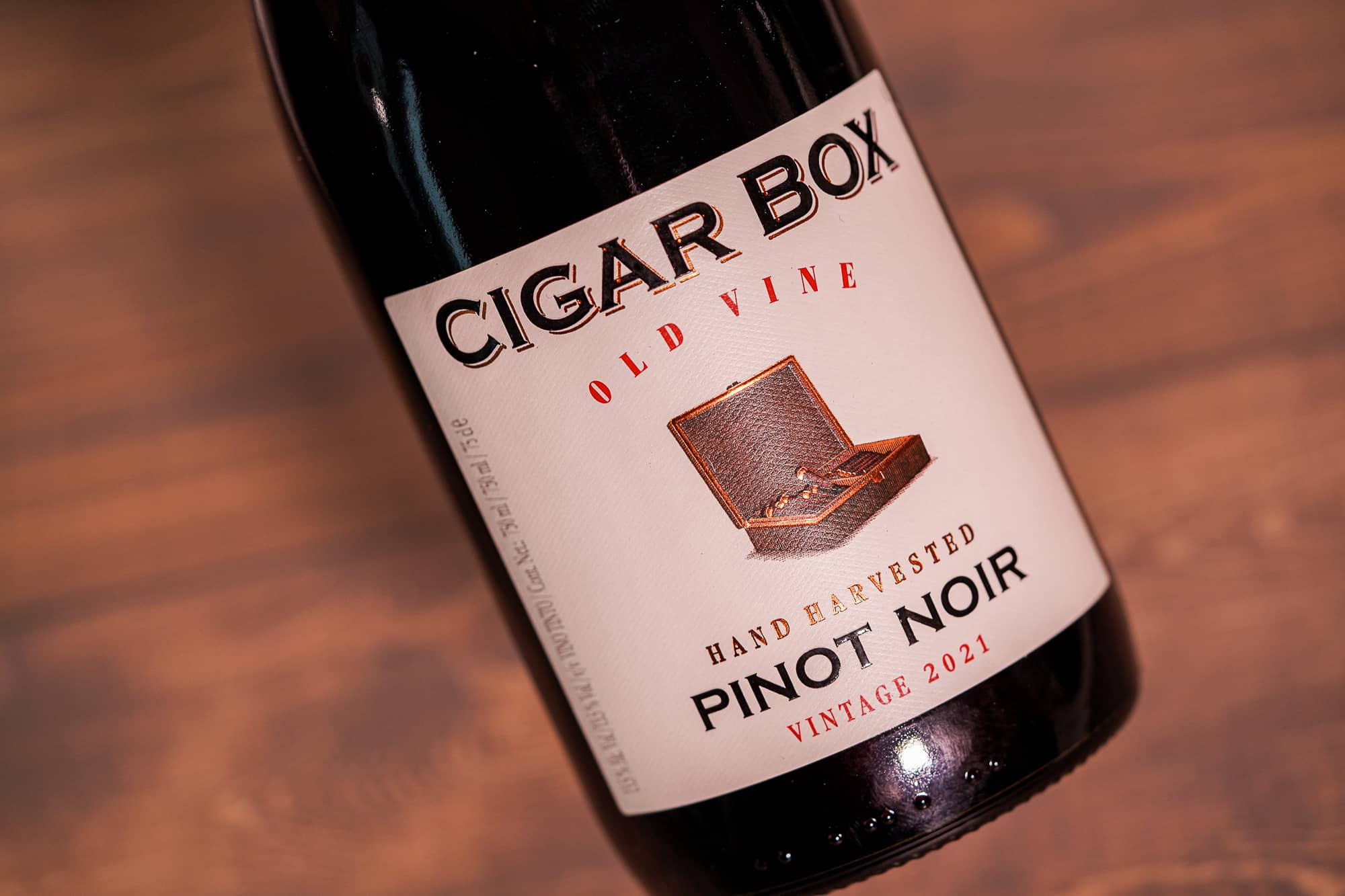 Cigar Box Wine, Chile, 2022, Pinot Noir