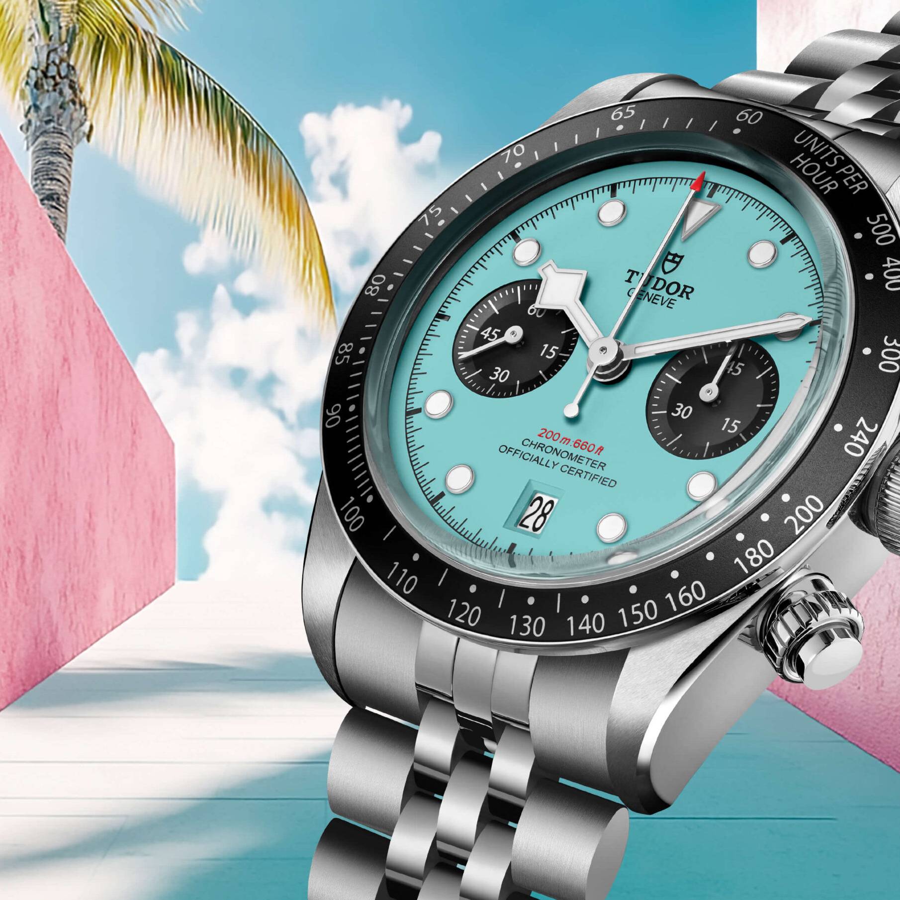 TUDOR Black Bay Chrono, 2025, Flamingo Blue Watch